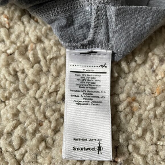 Smartwool Everyday Exploration Cap-Sleeve Hood Dress - Merino - Blue - Size L - Picture 7 of 8